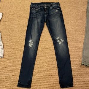 Blank nyc dark wash ripped jeans